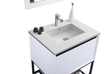 Load image into Gallery viewer, Alto 30&quot; White Bathroom Vanity with Countertop