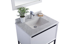 Load image into Gallery viewer, Alto 30&quot; White Bathroom Vanity with Countertop