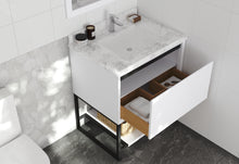 Load image into Gallery viewer, Alto 30&quot; White Bathroom Vanity with Countertop