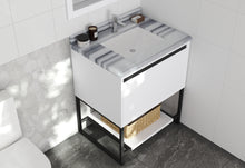 Load image into Gallery viewer, Alto 30&quot; White Bathroom Vanity with Countertop