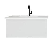 Load image into Gallery viewer, Vitri 36&quot; Cloud White Bathroom Vanity with VIVA Stone Solid Surface Countertop