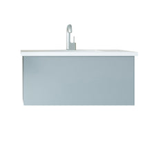 Load image into Gallery viewer, Vitri 36&quot; Fossil Grey Bathroom Vanity with VIVA Stone Solid Surface Countertop