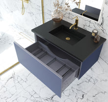 Load image into Gallery viewer, Vitri 36&quot; Nautical Blue Bathroom Vanity with VIVA Stone Solid Surface Countertop