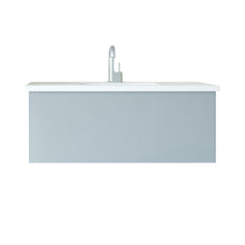 Load image into Gallery viewer, Vitri 42&quot; Fossil Grey Bathroom Vanity with VIVA Stone Solid Surface Countertop