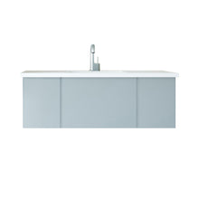Load image into Gallery viewer, Vitri 48&quot; Fossil Grey Bathroom Vanity with VIVA Stone Solid Surface Countertop