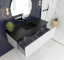Load image into Gallery viewer, Vitri 54&quot; Cloud White Bathroom Vanity with VIVA Stone Solid Surface Countertop