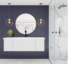 Load image into Gallery viewer, Vitri 54&quot; Cloud White Bathroom Vanity with VIVA Stone Solid Surface Countertop