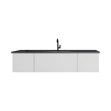 Load image into Gallery viewer, Vitri 72&quot; Cloud White Single Sink Bathroom Vanity with VIVA Stone Solid Surface Countertop