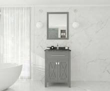 Load image into Gallery viewer, Wimbledon 24&quot; Grey Bathroom Vanity with Countertop