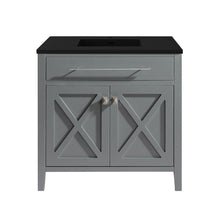 Load image into Gallery viewer, Wimbledon 36&quot; Grey Bathroom Vanity with Countertop