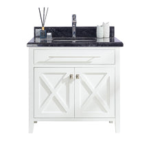 Load image into Gallery viewer, Wimbledon 36&quot; White Bathroom Vanity with Countertop