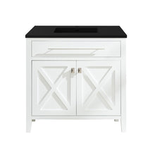 Load image into Gallery viewer, Wimbledon 36&quot; White Bathroom Vanity with Countertop