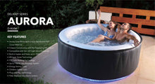 Load image into Gallery viewer, MSPA Blow up Hot Tub for 4-6 People Plug and Play Inflatable Tub 245 Gallon I SPAFAIR