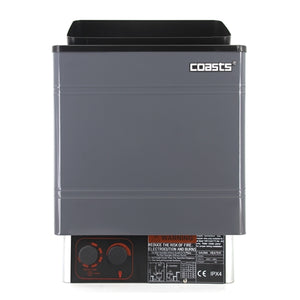 Coasts Sauna Heater 9KW 240V with CON 3 Outer Digital Controller for Spa Sauna Room I SPAFAIR