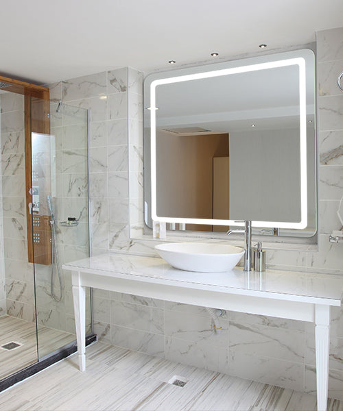 Aria AVA Bathroom Mirror with Lights - LED Lighted Mirror