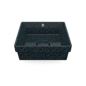 Eco Drop-in Bathroom Sink Cube40  I Washbasin | Arctic I SPAFAIR