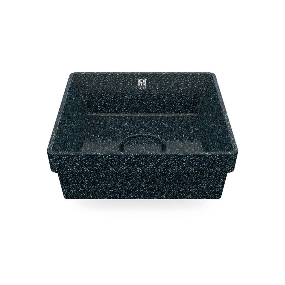 Eco Drop-in Bathroom Sink Cube40  I Washbasin | Arctic I SPAFAIR