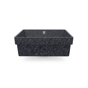 Eco Drop-in Bathroom Sink Cube40  I Washbasin | Stone I SPAFAIR