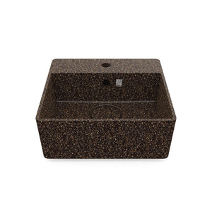 Eco Vessel Sink Cube40 w/ Tap Hole I Washbasin I Root | SPAFAIR
