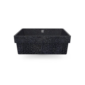 Eco Drop-in Bathroom Sink Cube40  I Washbasin | Char I SPAFAIR