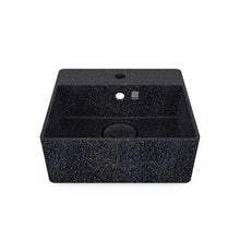 Load image into Gallery viewer, Eco Vessel Sink Wall-Mounted w/ Tap Hole Cube40 I Washbasin | Char I SPAFAIR
