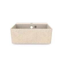 Load image into Gallery viewer, Eco Vessel Sink Wall-Mounted w/ Tap Hole Cube40 I Washbasin | Polar I SPAFAIR