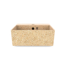 Load image into Gallery viewer, Eco Vessel Sink Cube40 w/ Tap Hole I Washbasin I Natural | SPAFAIR