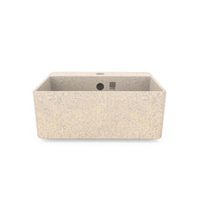 Load image into Gallery viewer, Eco Vessel Sink Cube40 w/ Tap Hole I Washbasin I Polar | SPAFAIR
