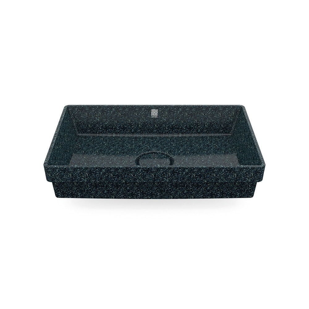 Eco Drop-in Bathroom Sink Cube60 I Washbasin I Arctic | SPAFAIR