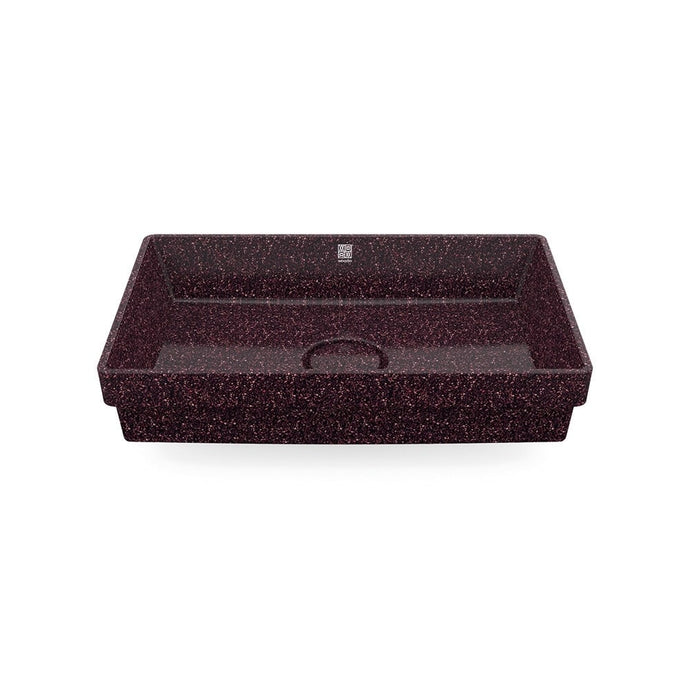 Eco Drop-in Bathroom Sink Cube60 I Washbasin I Berry | SPAFAIR