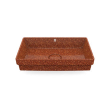 Load image into Gallery viewer, Eco Drop-in Bathroom Sink Cube60 I Washbasin I Clay | SPAFAIR