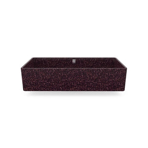 Eco Vessel Sink Cube60 I Washbasin I Berry | SPAFAIR