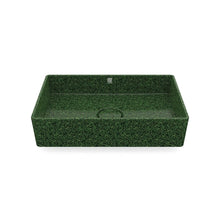 Load image into Gallery viewer, Eco Vessel Sink Cube60 I Washbasin I Moss | SPAFAIR