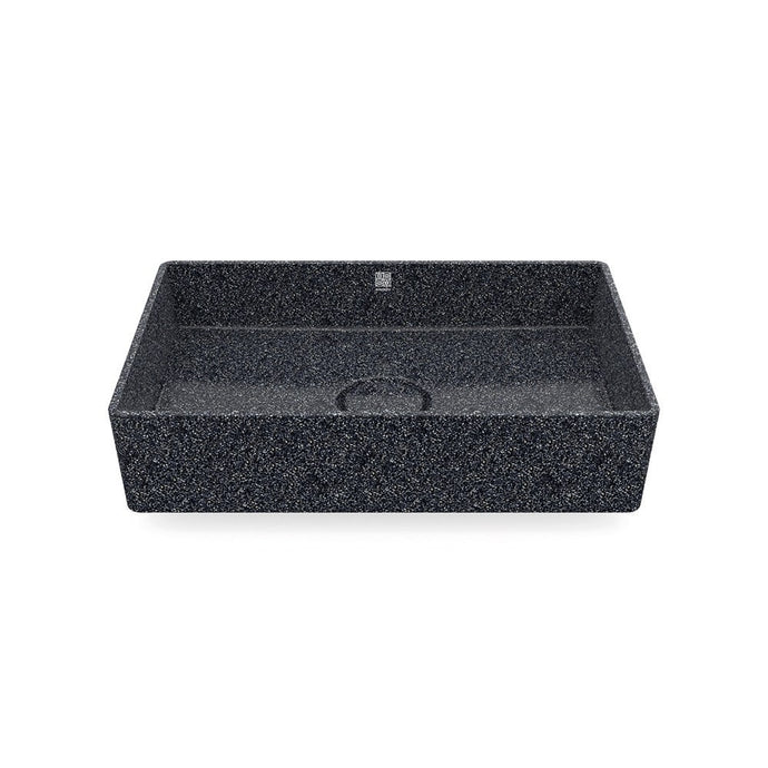 Eco Vessel Sink Cube60 I Washbasin I Stone | SPAFAIR