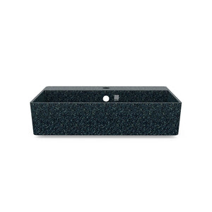 Eco Vessel Sink Wall-Mounted w/ Tap Hole Cube60 I Washbasin I Arctic | SPAFAIR