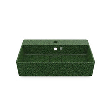 Load image into Gallery viewer, Eco Vessel Sink Wall-Mounted w/ Tap Hole Cube60 I Washbasin I Moss | SPAFAIR