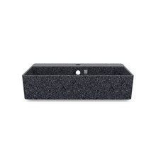 Load image into Gallery viewer, Eco Vessel Sink Wall-Mounted w/ Tap Hole Cube60 I Washbasin I Stone | SPAFAIR