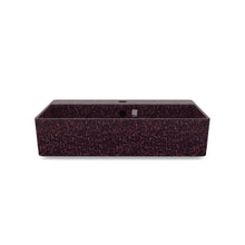 Load image into Gallery viewer, Eco Vessel Sink Cube60 w/ Tap Hole I Washbasin I Berry | SPAFAIR