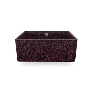 Eco Vessel Sink Cube40 I Washbasin | Berry I SPAFAIR