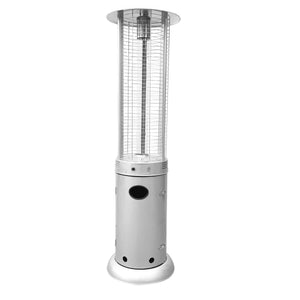 Silver Propane Patio Heater with Wheels I SPAFAIR