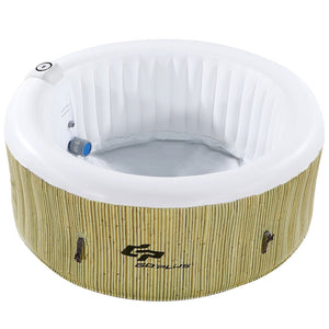 GoPlus Heated Bubble Inflatable Hot Tub - 4 People