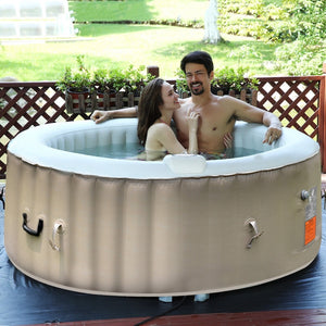 Goplus Inflatable Bubble Massage Spa - 4 people