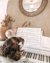 Load image into Gallery viewer, Raffia Boho Wall Round Mirror by Bazar Bizar I SPAFAIR