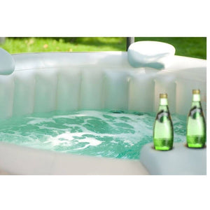 Inflatable Hot Tub Accessories I Drink Holder I 2 Head Rest - SPAFAIR