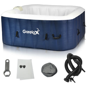 Outdoor Portable Inflatable Hot Tub - 4 people