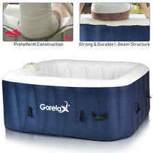 Load image into Gallery viewer, Outdoor Portable Inflatable Hot Tub - 4 people