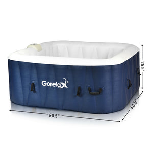 Outdoor Portable Inflatable Hot Tub - 4 people