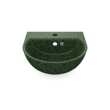 Load image into Gallery viewer, Wall-mounted Eco Bathroom Sink Soft40 w/ Tap Hole I Moss | SPAFAIR