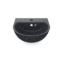 Load image into Gallery viewer, Wall-mounted Eco Bathroom Sink Soft40 w/ Tap Hole I Stone | SPAFAIR