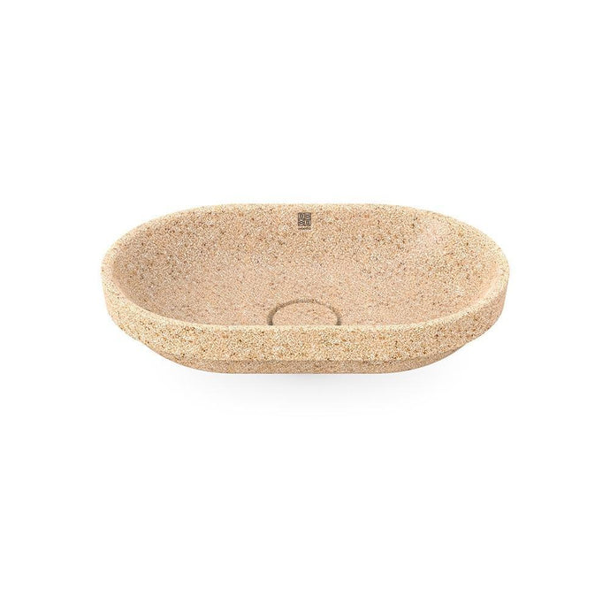 Eco Drop-in Bathroom Sink Soft60 I Washbasin I Natural | SPAFAIR